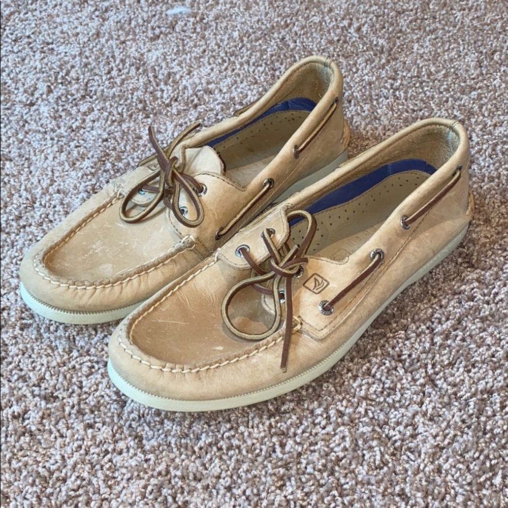 Tan Men’s Sperrys, Size 11